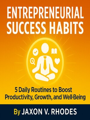 cover image of Entrepreneurial Success Habits